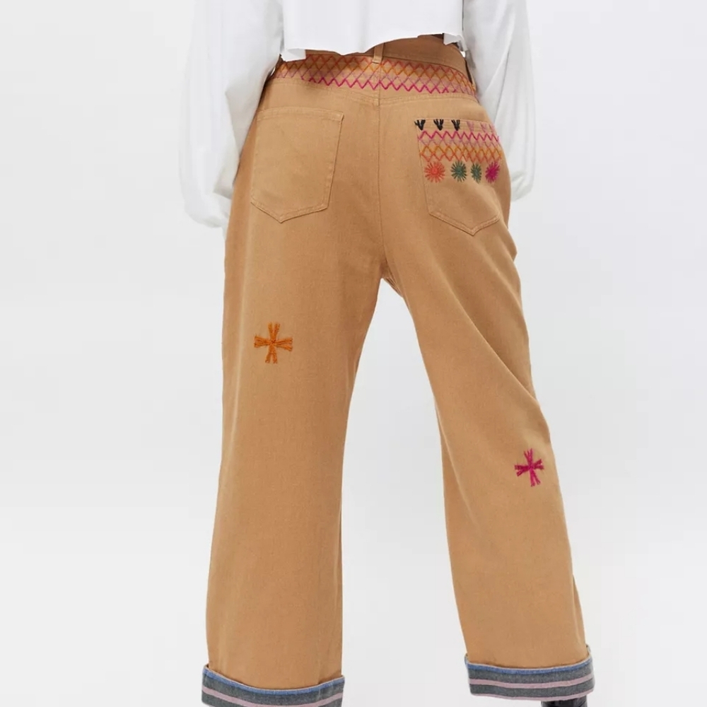 NWT Urban Outfitters Kimchi Blue Final Act Pant MEDIUM - Picture 3 of 10